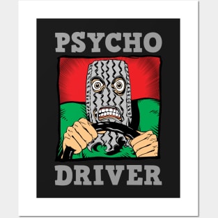 Psycho Driver Posters and Art